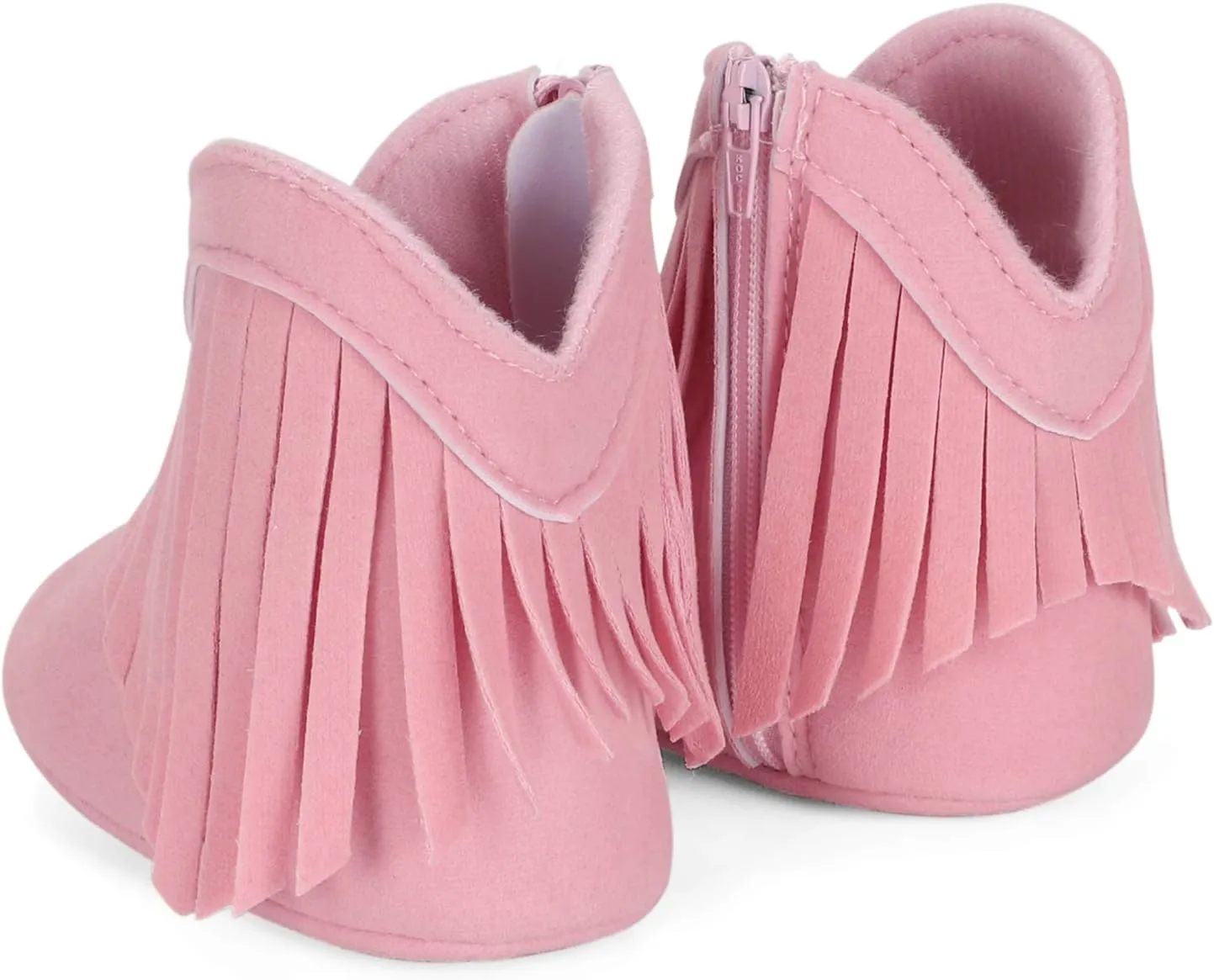 ESTAMICO Baby Girls' Cowboy Tassel Boots