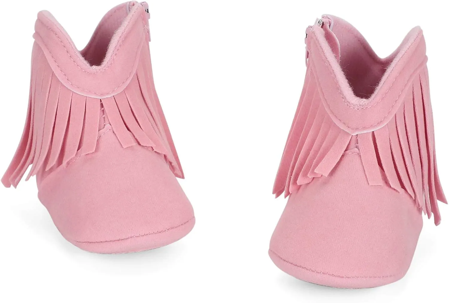 ESTAMICO Baby Girls' Cowboy Tassel Boots