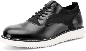 Meijiana Men's Oxford Shoes Dress Shoes Men's Lightweight lace-up Fashion Shoes