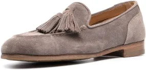 YDN Women Casual Low Heel Loafers Round Toe Slip On Tassels Flats Comfort Shoes for Women Size 4-15 US